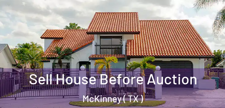  Sell House Before Auction McKinney ( TX )